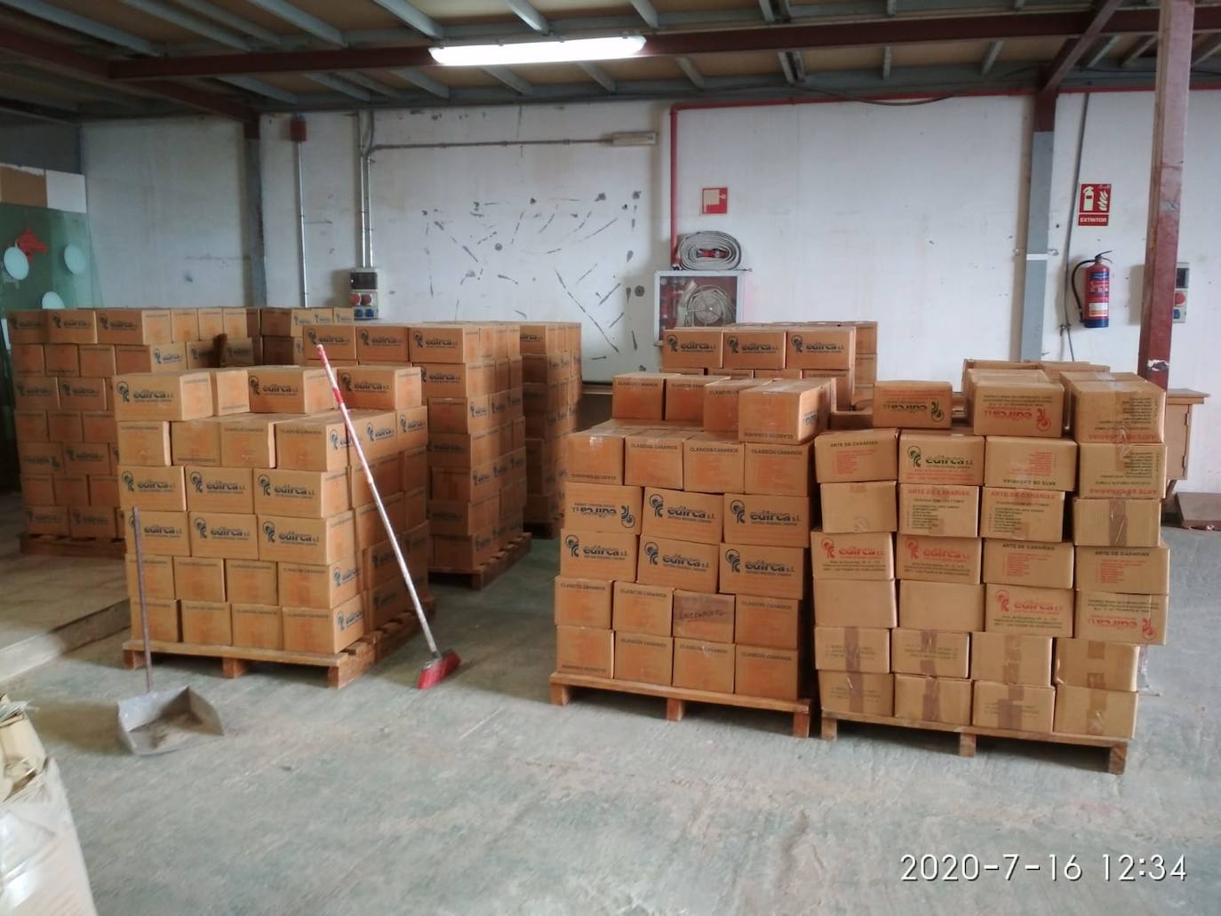 Sala habilitada por la Fundación Tamaimos para los libros.