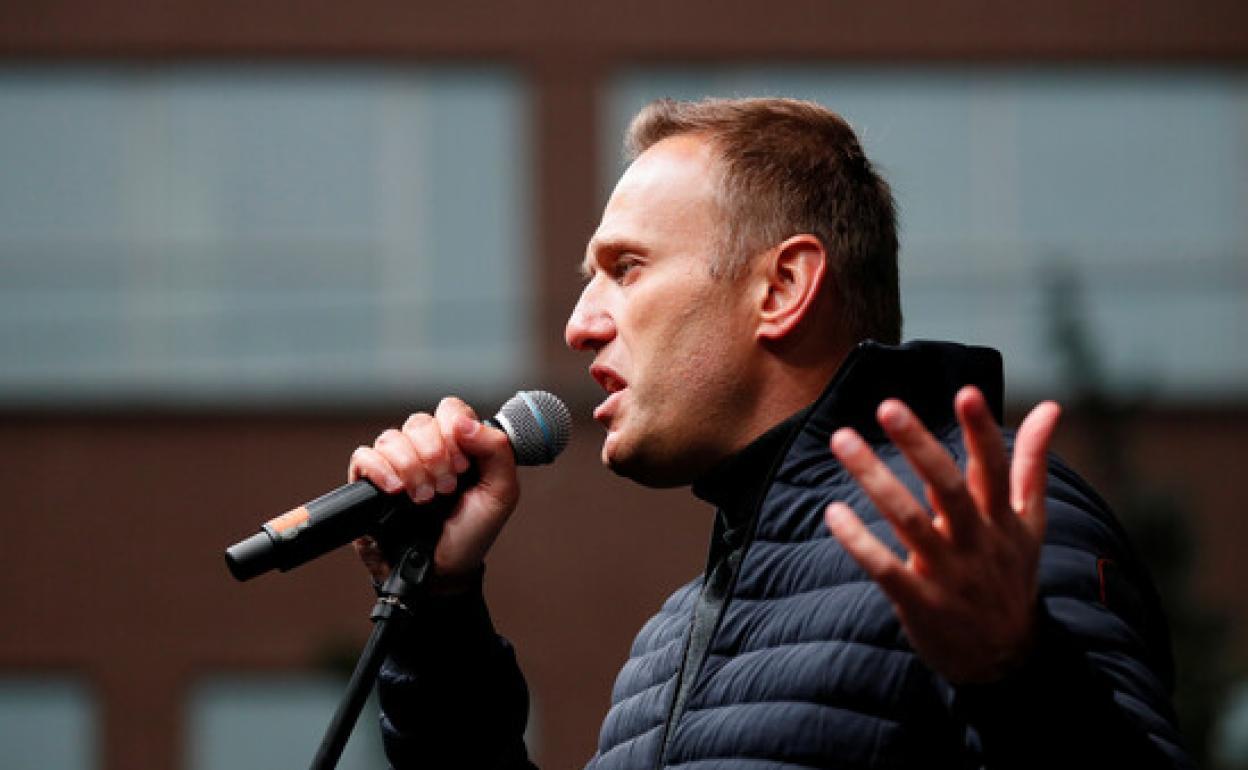 El disidente ruso Alexei Navalni