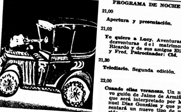 Detalle de la programación de 1960 en 'Tele-Radio'.
