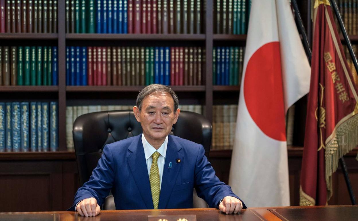 Yoshihide Suga, nuevo presidente de Japón. 