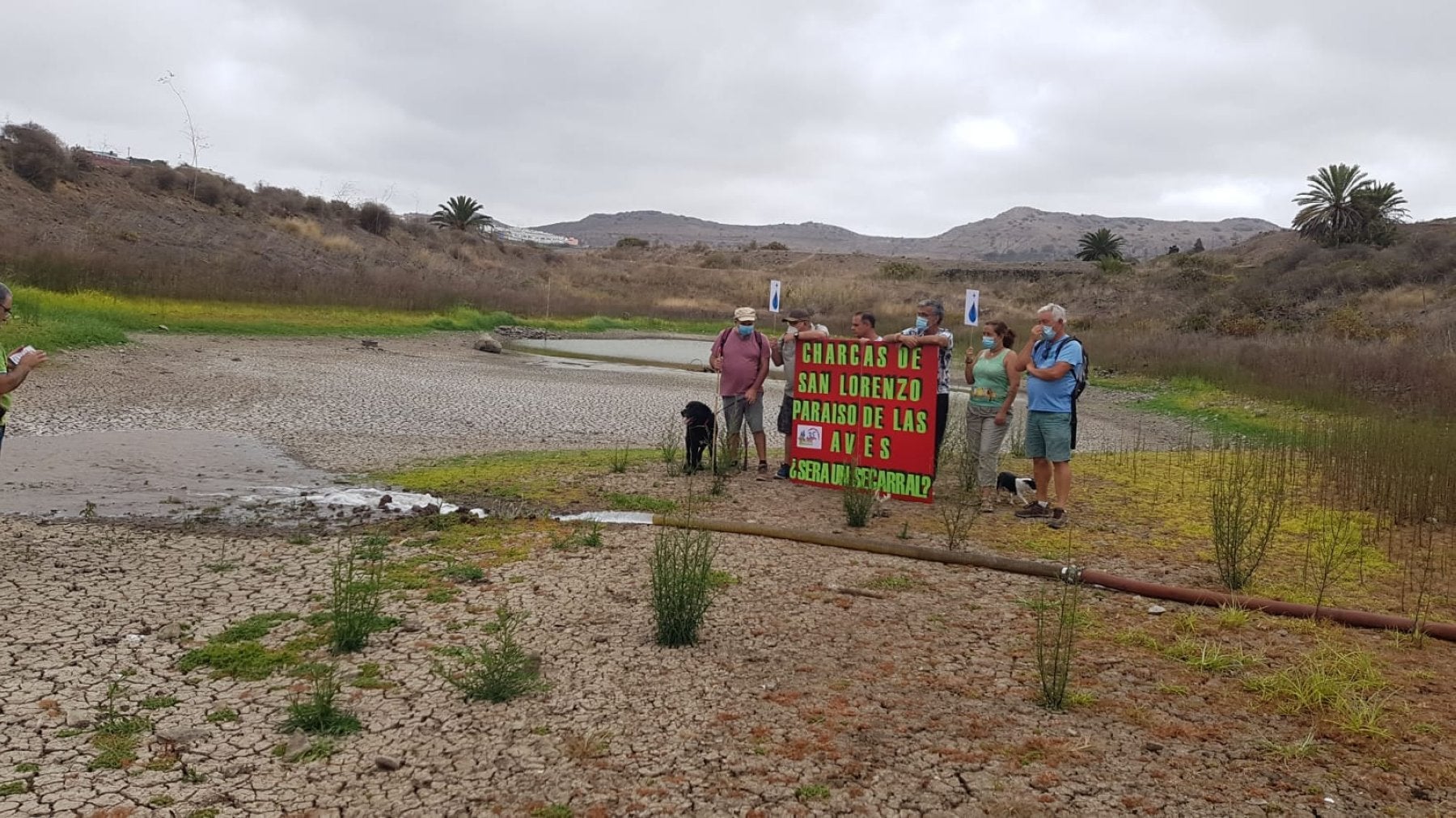 CC-UxGC propone crear empleos vinculados al proyecto de las Charcas de San Lorenzo