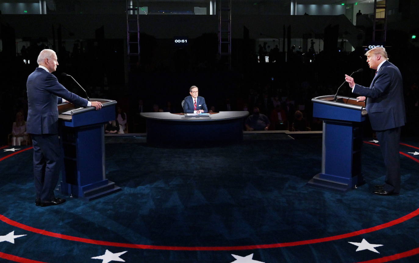 El de este 29 de septiembre es el primero de los tres debates que van a protagonizar ambos candidatos.