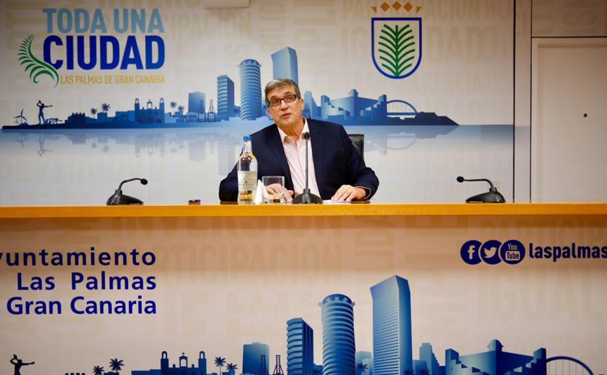 El concejal de Urbanismo, Javier Doreste. 