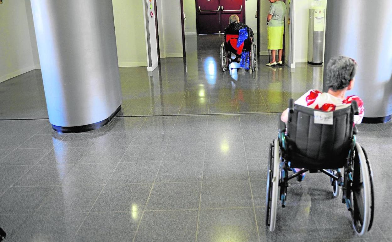Imagen de archivo de una planta del centro sociosanitario El Pino, dependiente del Cabildo grancanario. 