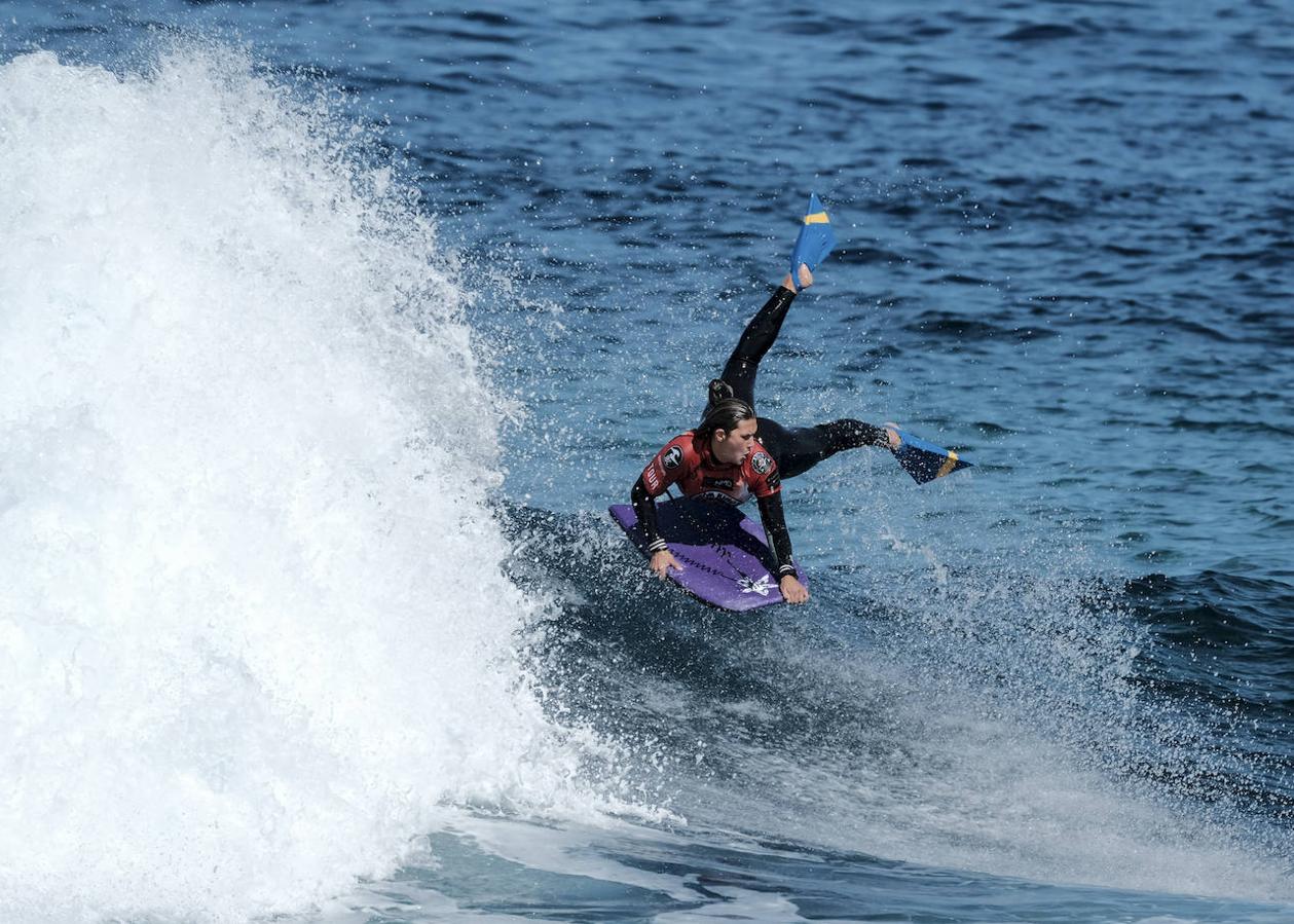 Imagen de uno de los participantes en acción. 