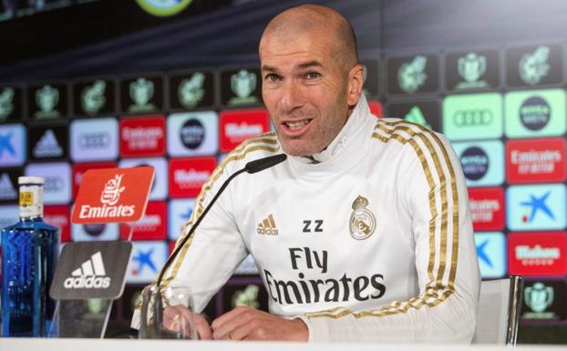 Zidane: «El clásico es un buen partido para reivindicarnos»