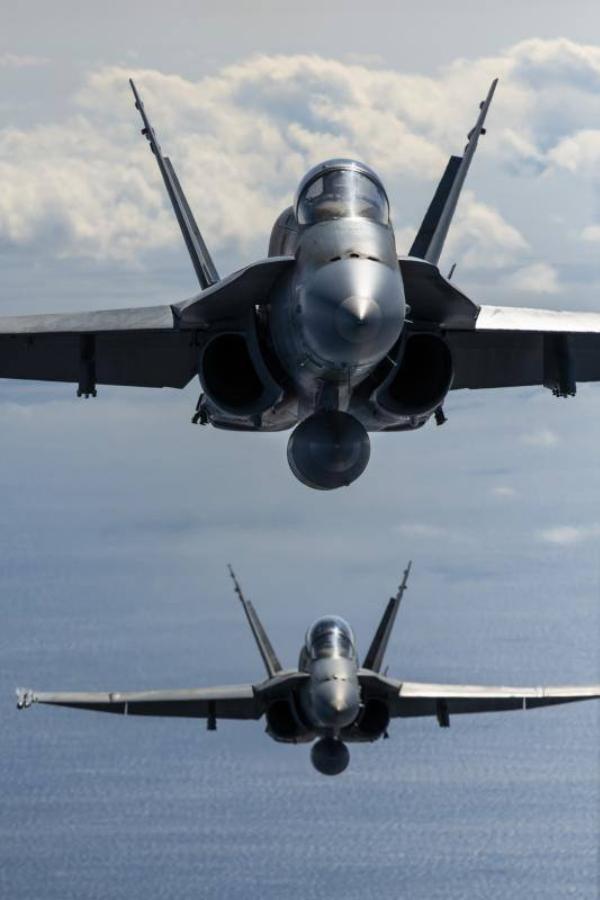 Fotos: Maniobras militares en el cielo de Canarias