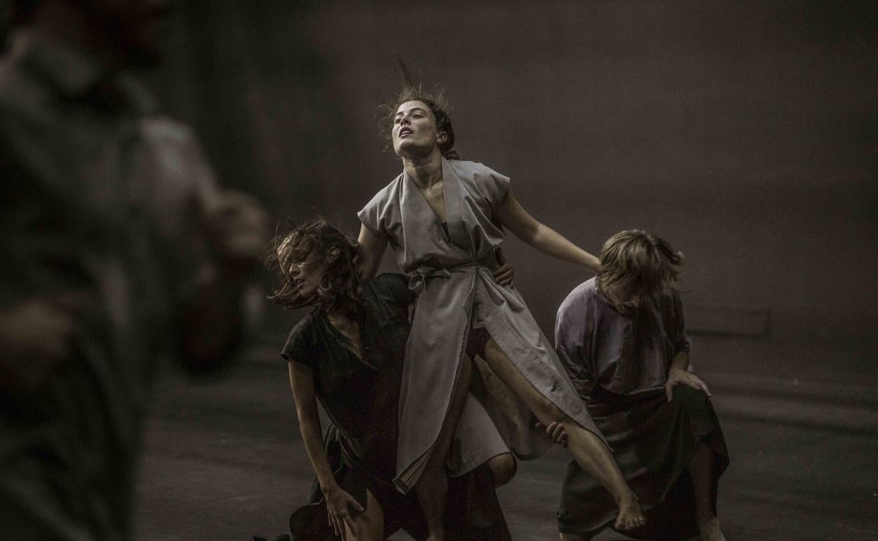 Una imagen del montaje que esta semana se representará sobre el escenario del Teatro Pérez Galdós. 