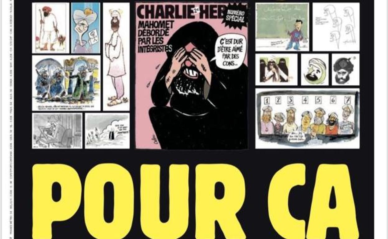 La portada de 'Charlie Hebdo'. 