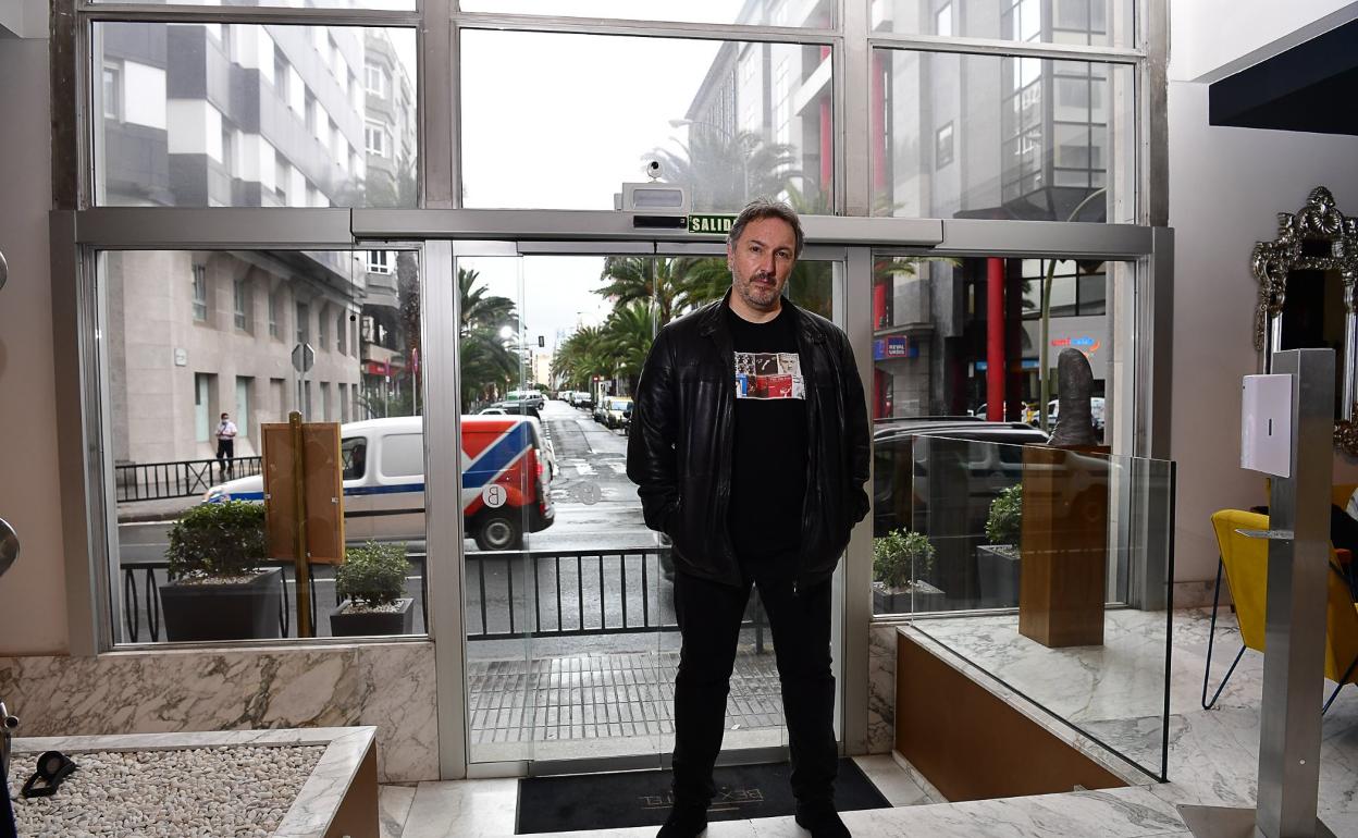 Carlos Zanón, en Las Palmas de Gran Canaria. 