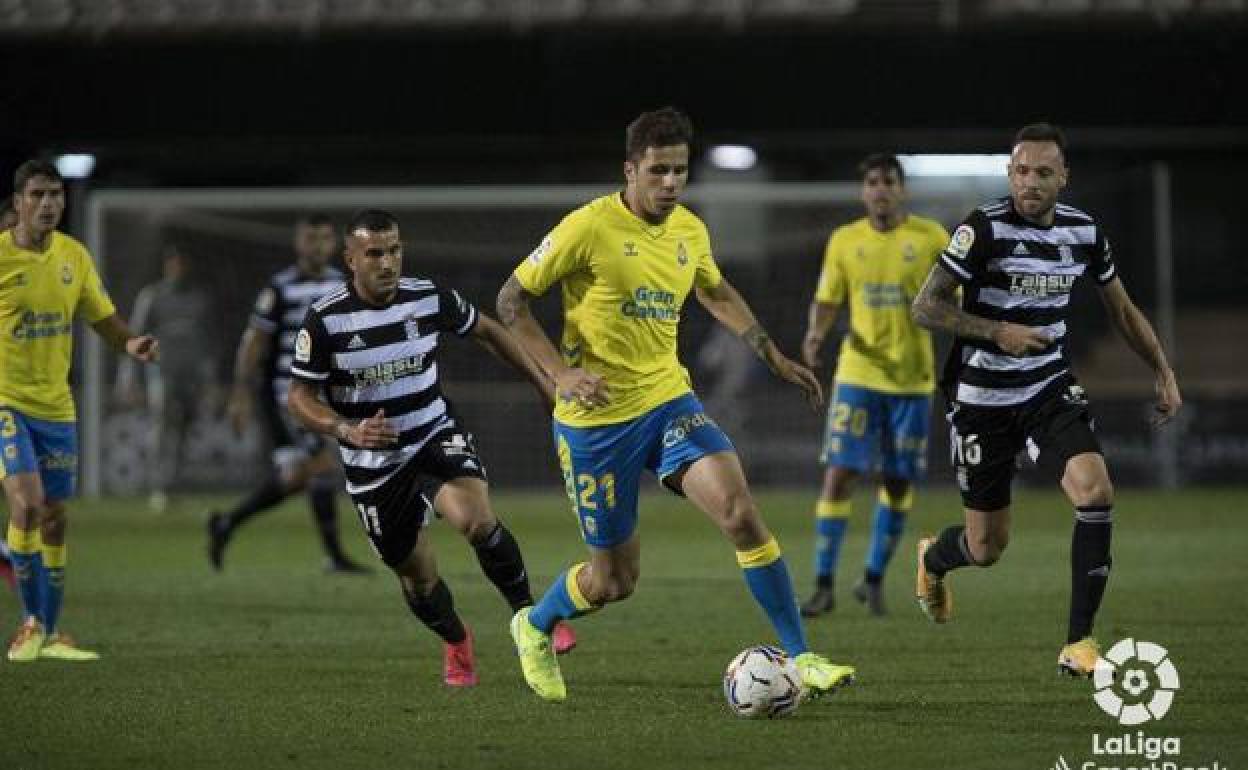 Rivera ya jugó este curso con la UD. 