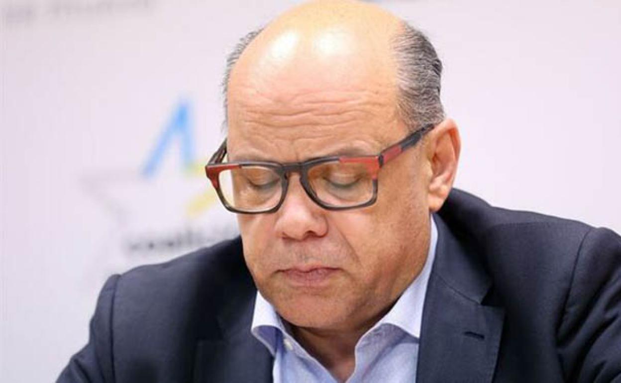 El secretario general de CC-PNC, José Miguel Barragán. 