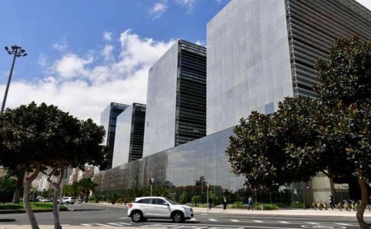 Imagen de la Ciudad de la Justicia de Las Palmas de Gran Canaria. 