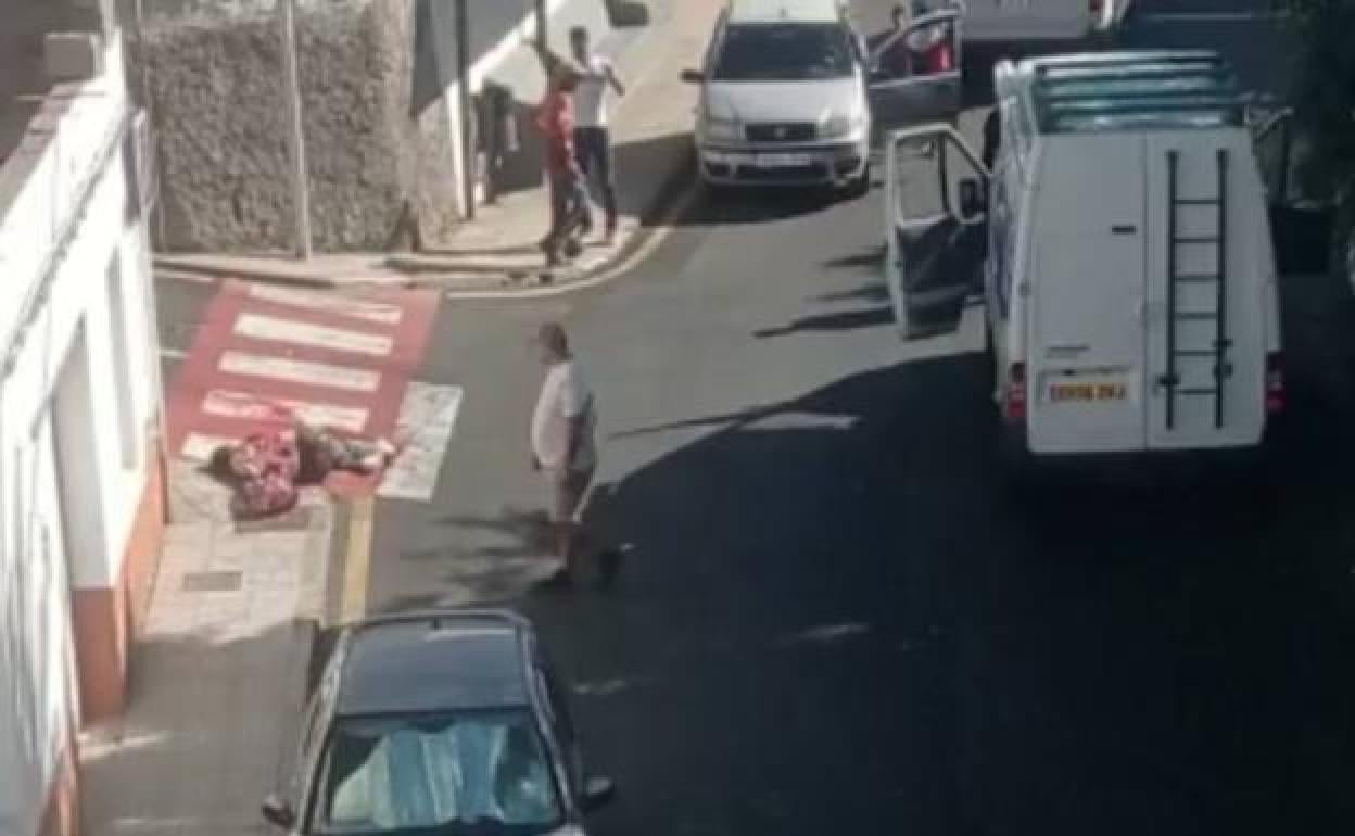 La agresión tuvo lugar en la calle La Cumbrita en Guía de Isora