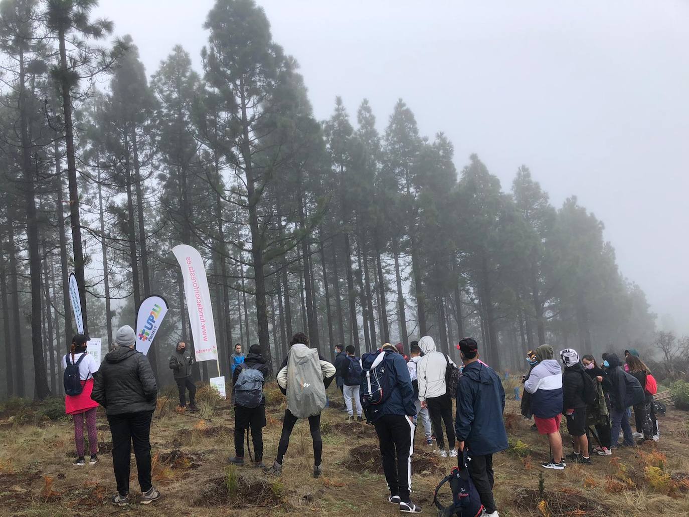 Fotos: Camino de Los Valores llega a su fin entre niebla y lluvia