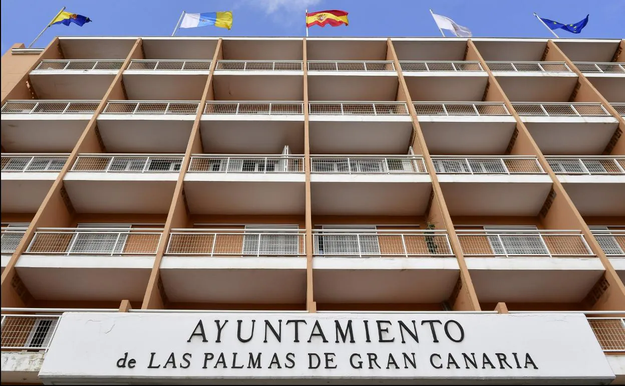 Imagen de las oficinas del Ayuntamiento de Las Palmas de Gran Canaria. 