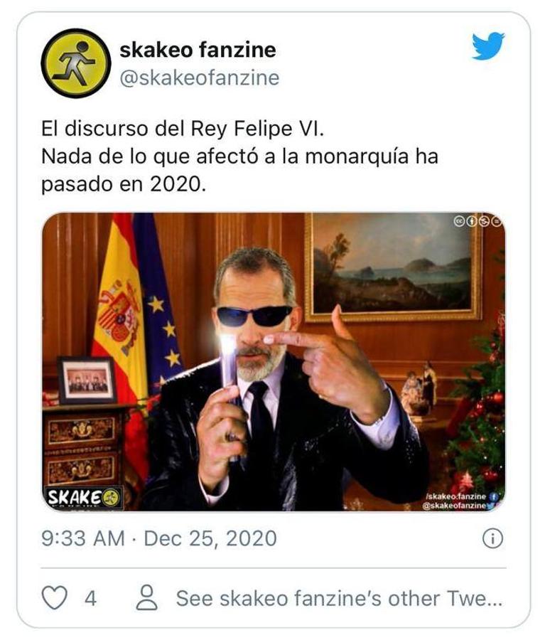 Fotos: Las redes se llenan de memes sobre el discurso del rey