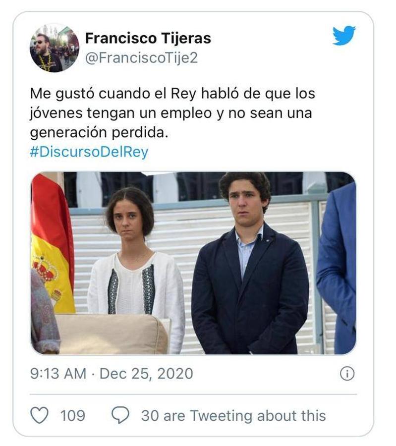 Fotos: Las redes se llenan de memes sobre el discurso del rey