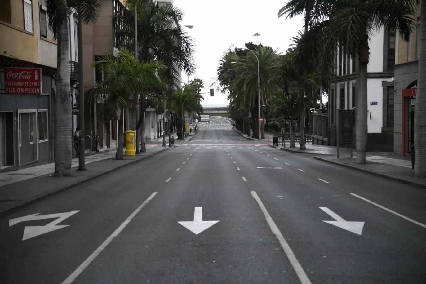 Las calles amanecieron varías, reflejo del cumplimiento del toque de queda.
