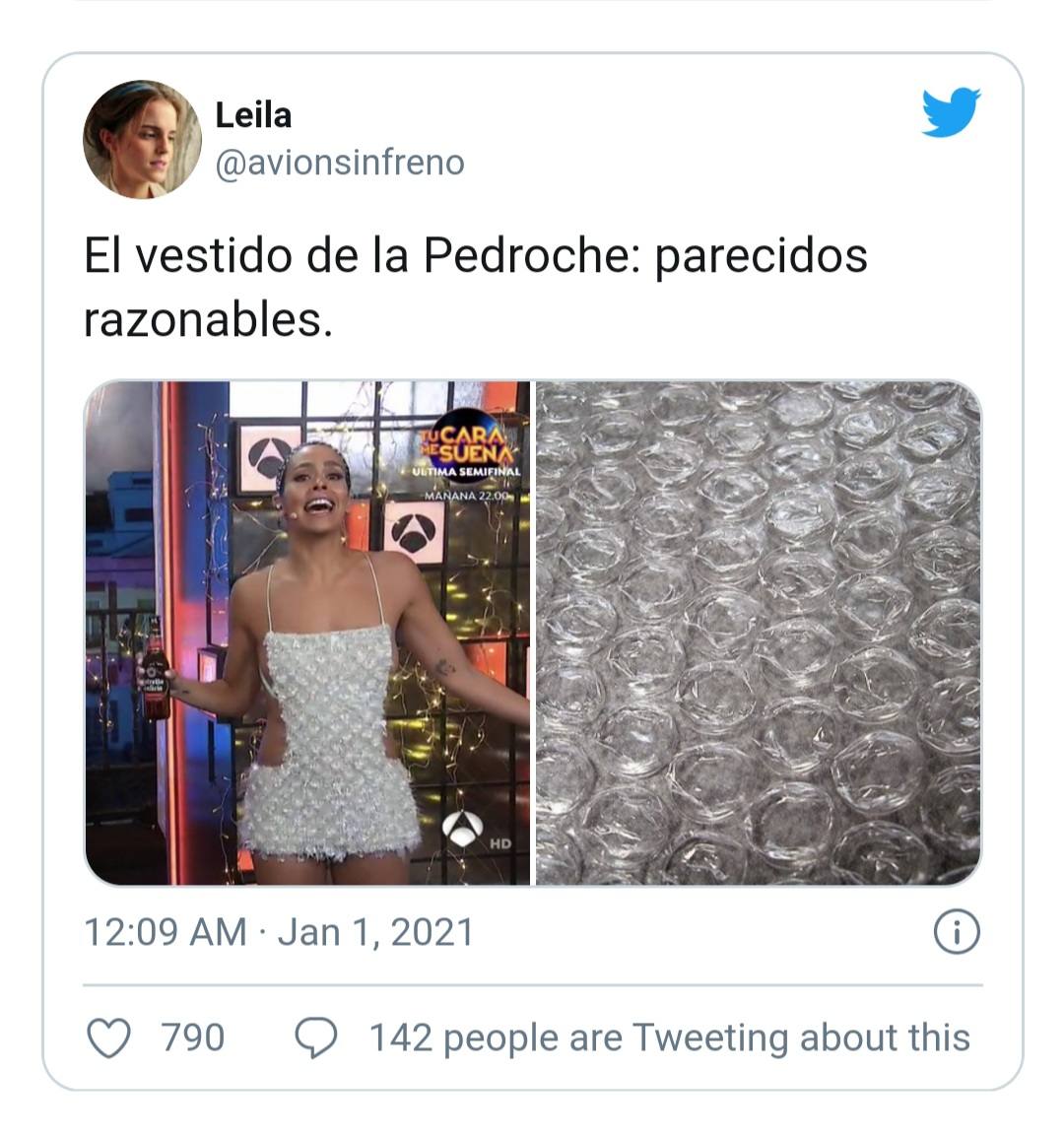 Fotos: Las redes se inundan de memes por el vestido de Pedroche