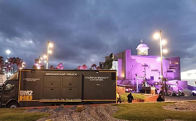 Videoreport Canarias hizo posible la emisión de Mediaset