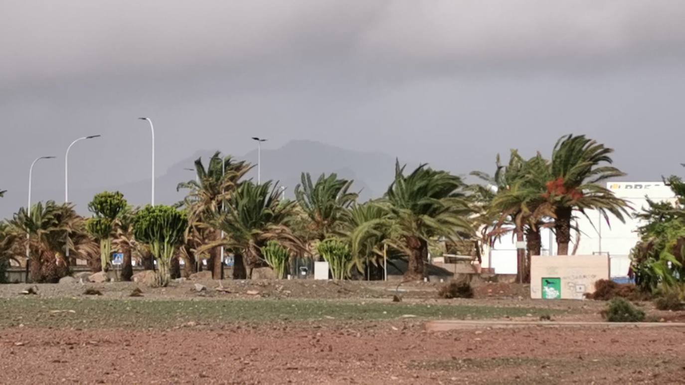 Fotos: Filomena encapota los cielos de Gran Canaria