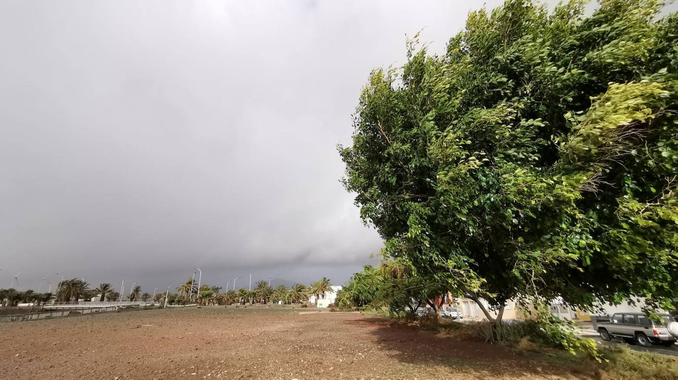 Fotos: Filomena encapota los cielos de Gran Canaria