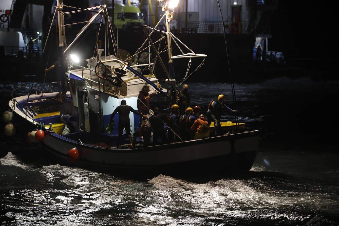 Fotos: El rescate del Bentago Express, en imágenes