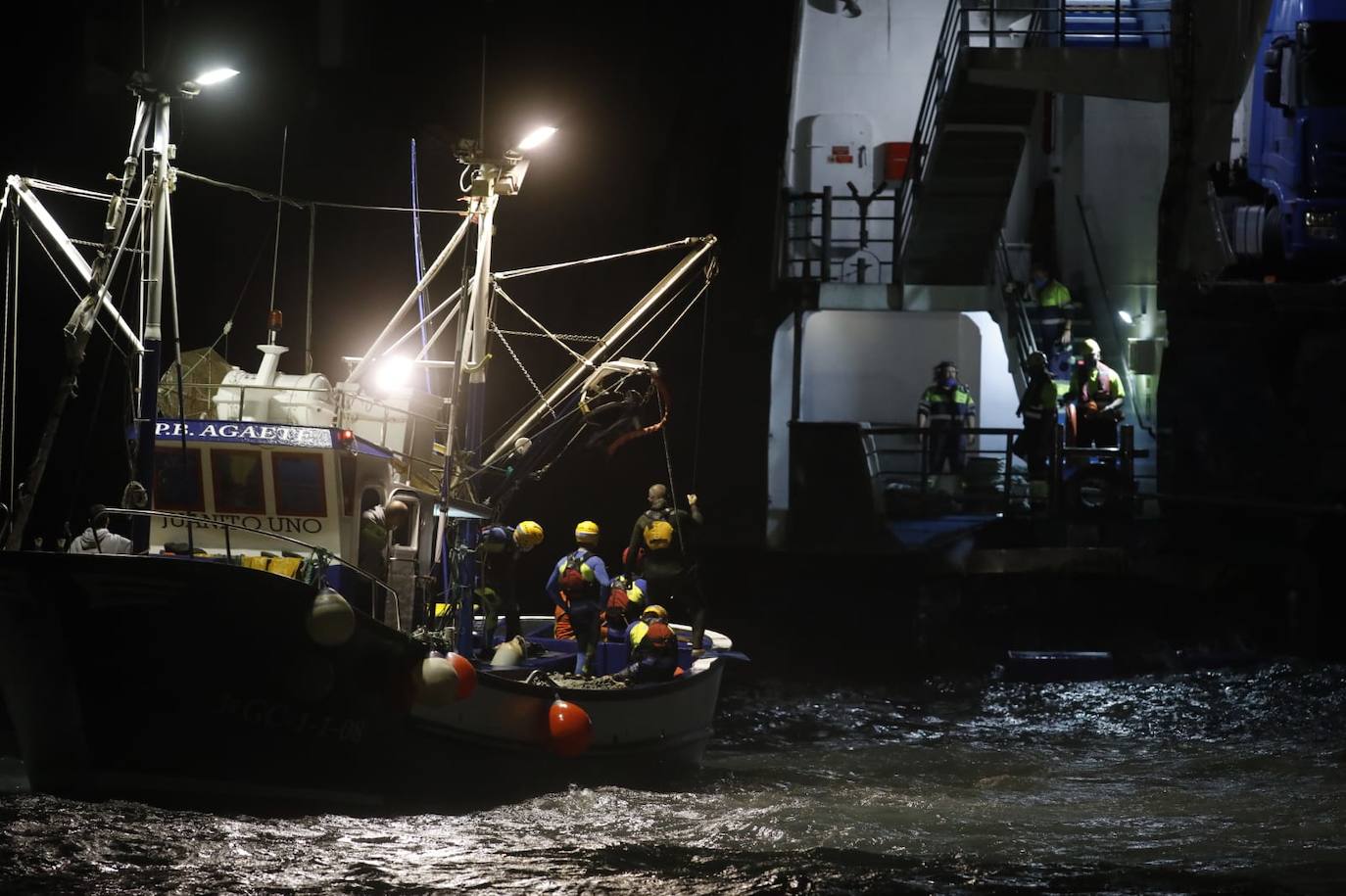 Fotos: El rescate del Bentago Express, en imágenes