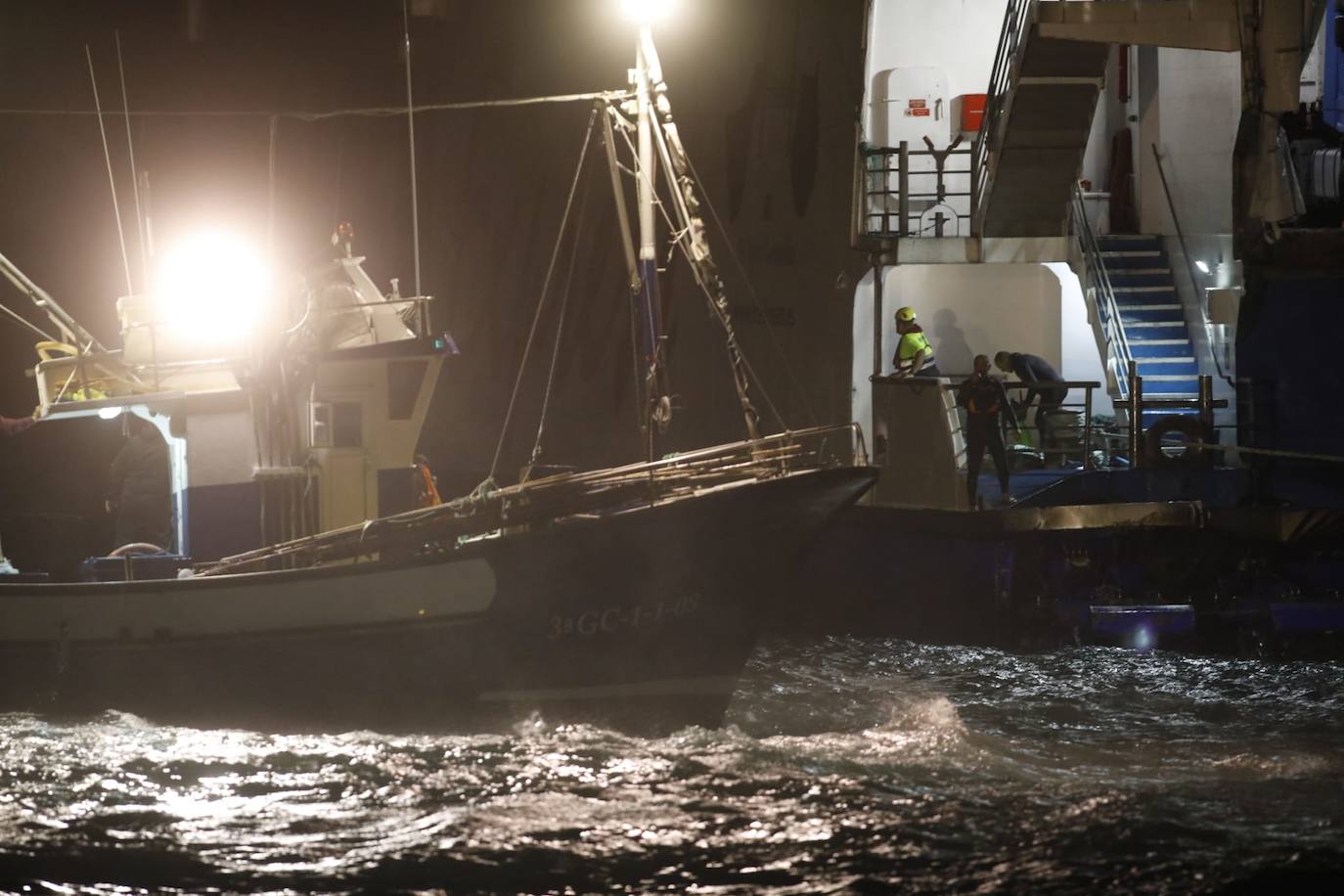 Fotos: El rescate del Bentago Express, en imágenes