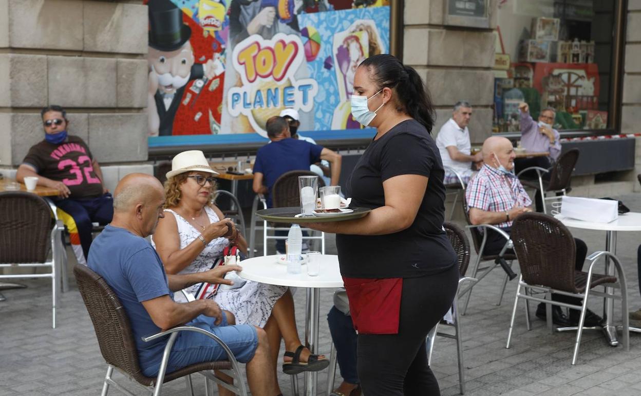 Imagen de una terraza en Arrecife
