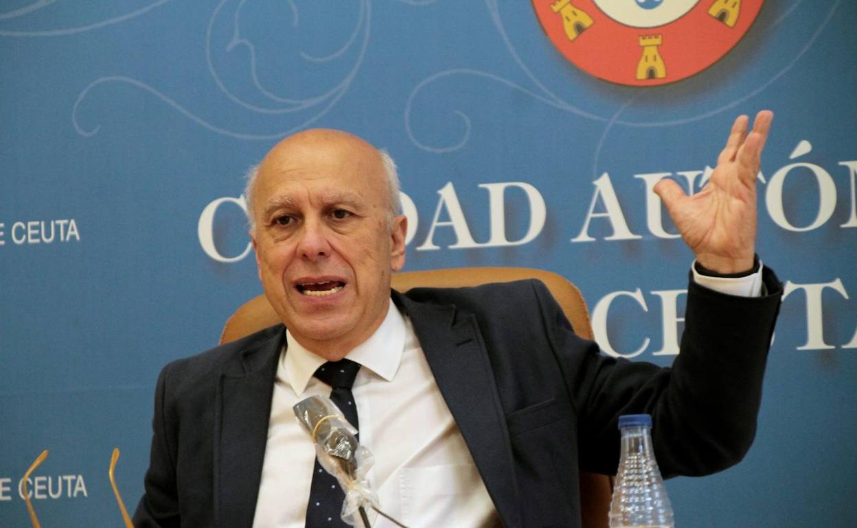 Imagen del dimitido consejero de Sanidad de Ceuta. 