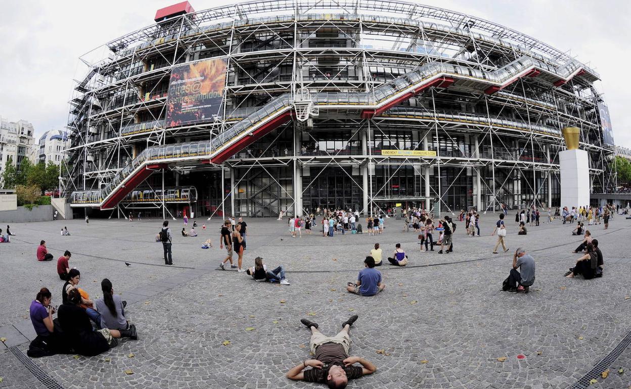 El Centro Pompidou. 