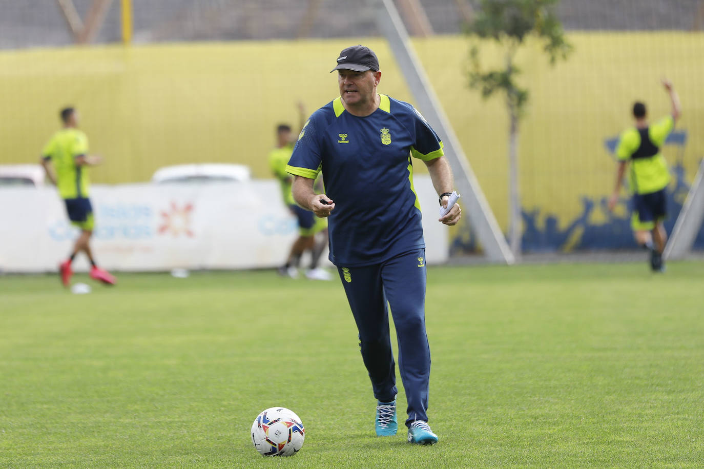 Mel, durante un entrenamiento. 