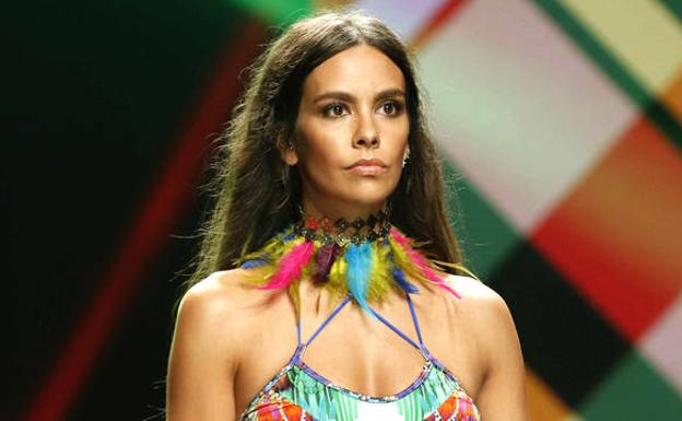 Cristina Pedroche desfiló en 2017 en Moda de Baño de Gran Canaria Moda Cálida. 