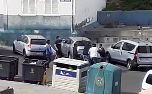 Imagen de archivo de una agresión a un inmigrante en Zárate. 