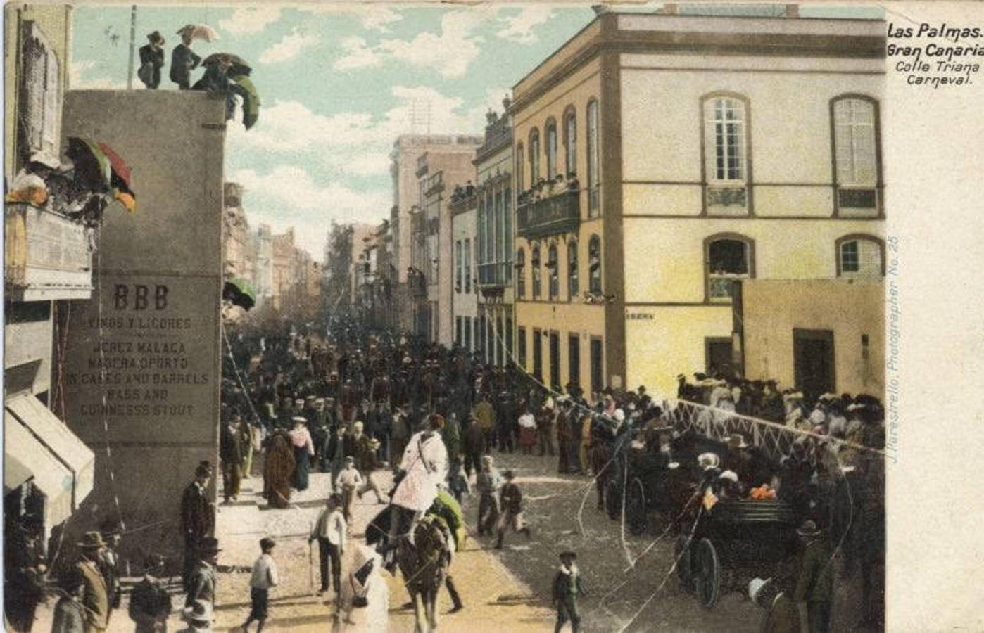 Fotos: Un latido a lo largo de la historia: el origen y recorrido del Carnaval de Las Palmas de Gran Canaria