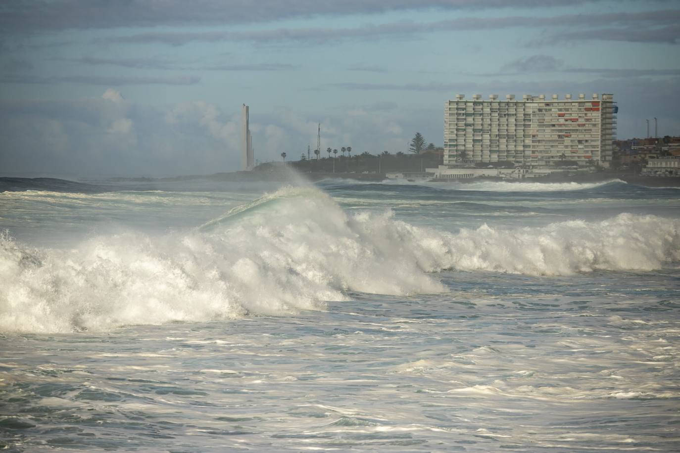 Fotos: Fuerte oleaje en Tenerife