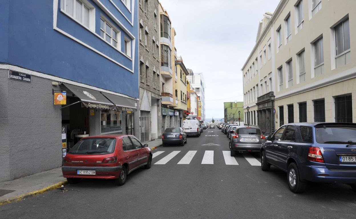 Imagen de archivo de la calle Granadera Canaria. 