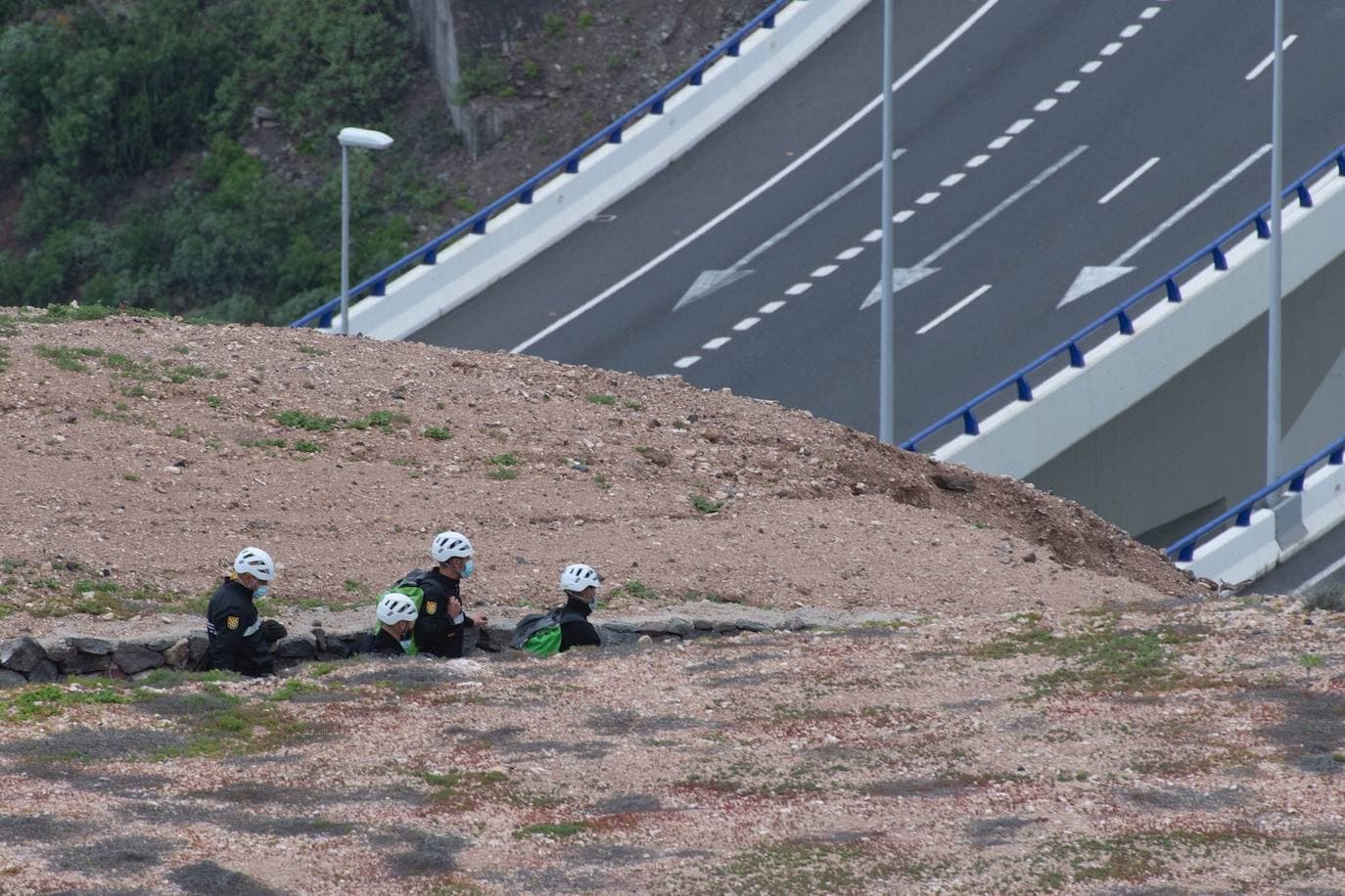 Fotos: Segunda jornada de búsqueda de Juani Ramos en el norte de Gran Canaria