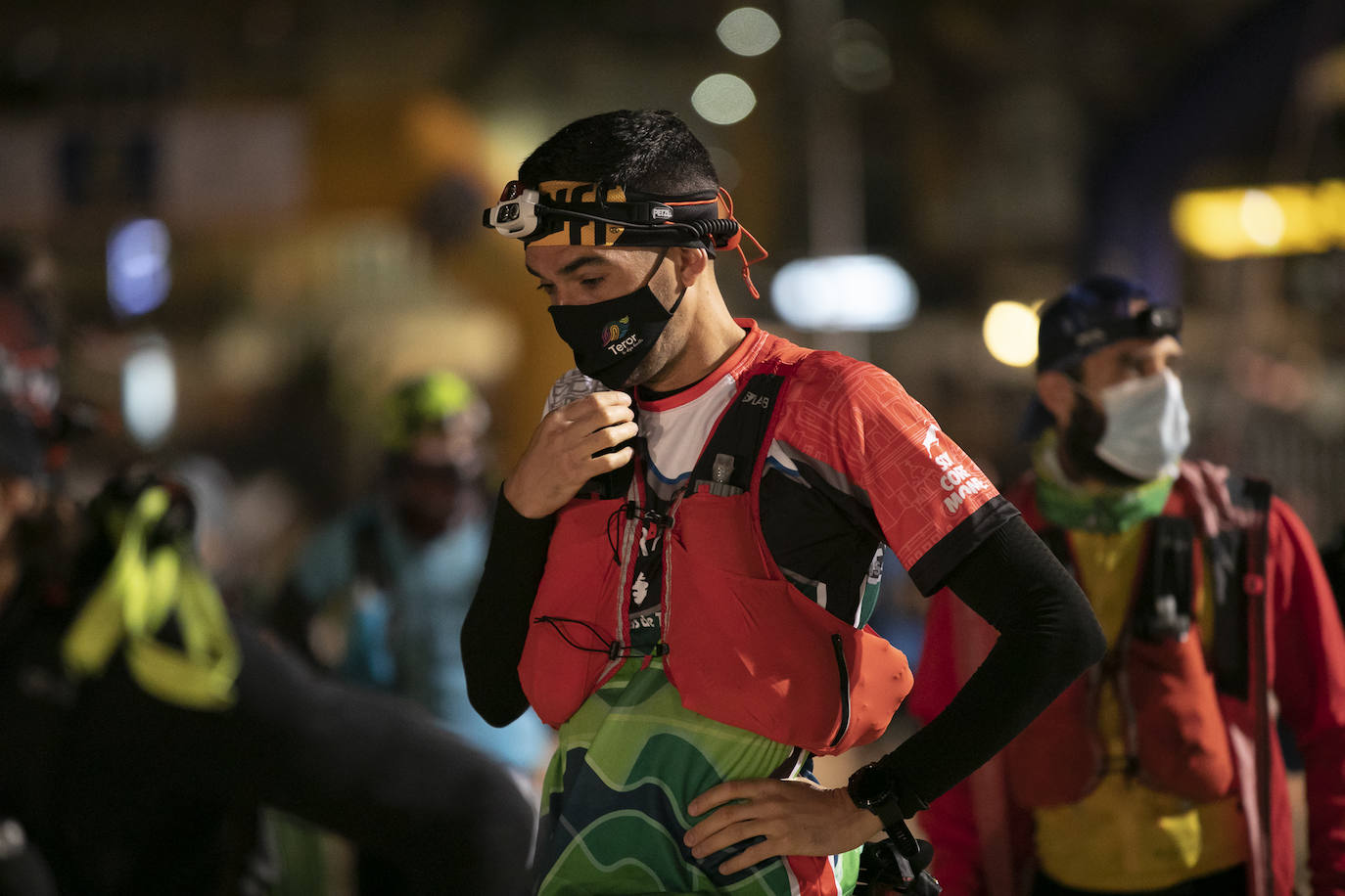 Imágenes de la salida de la Transgrancanaria. 