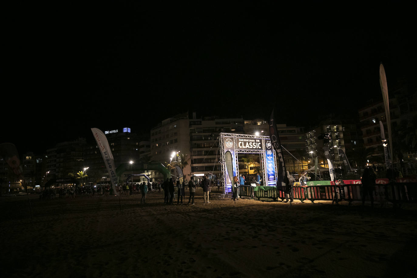 Imágenes de la salida de la Transgrancanaria. 