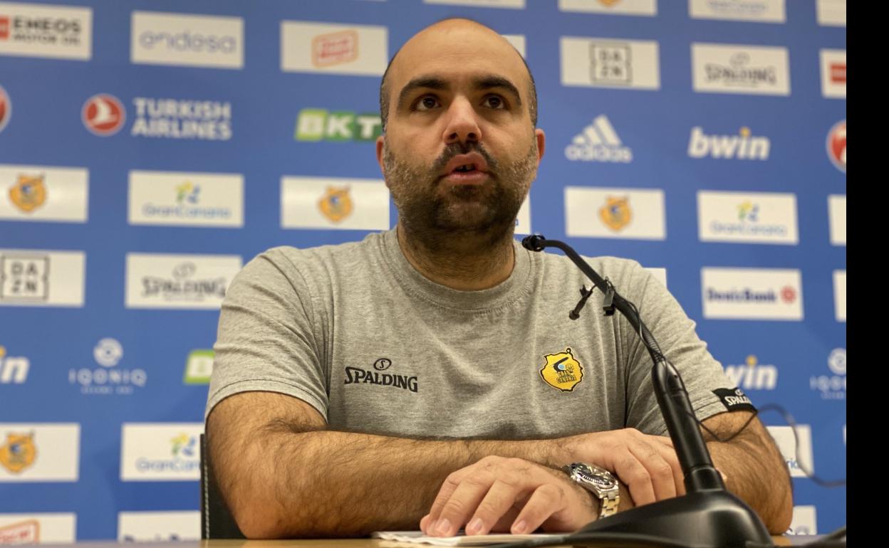 El entrenador asistente de Porfi Fisac en el Herbalife Gran Canaria, Víctor García, valoró ayer el compromiso europeo ante el Unics Kazan ruso. 