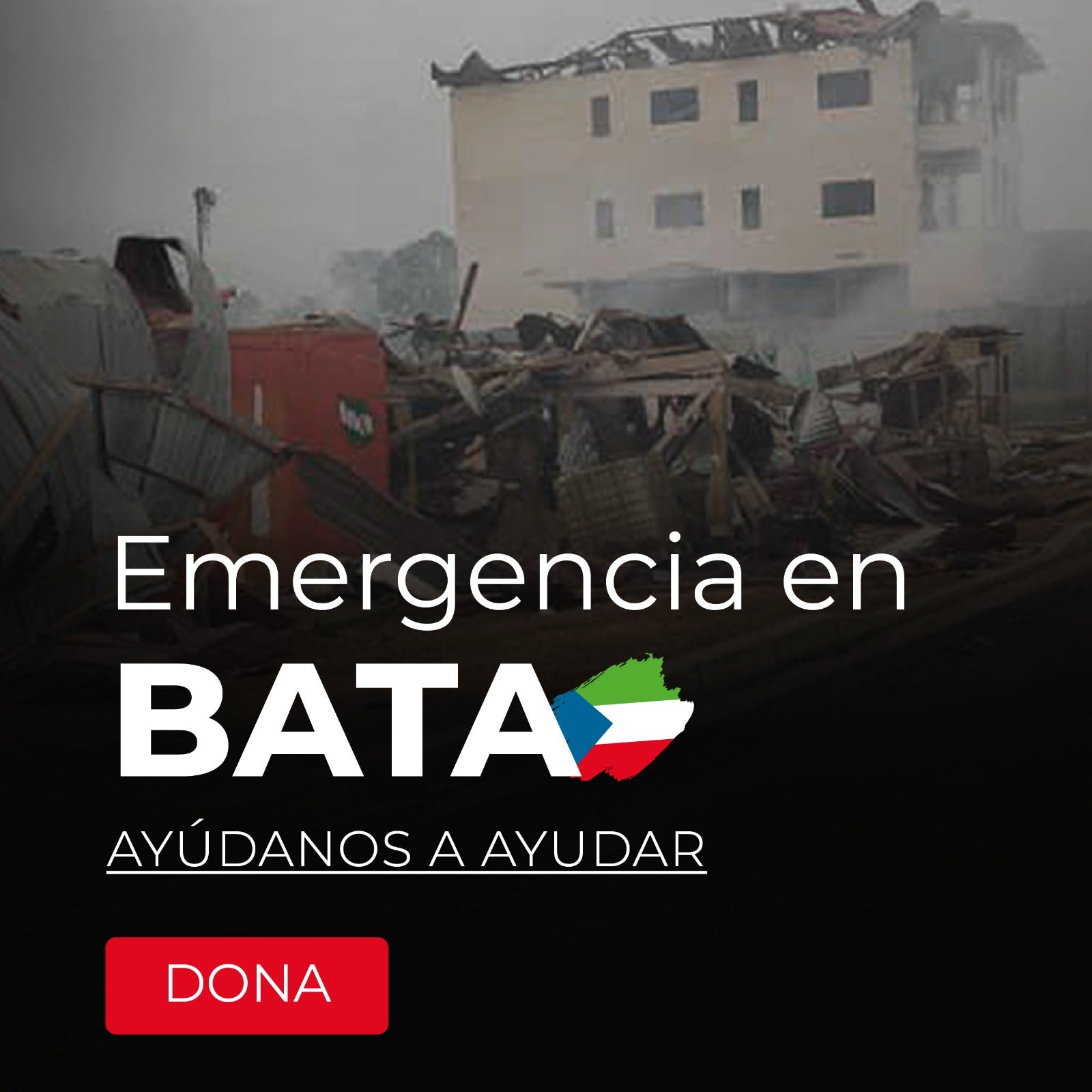 Campaña para ayudar a víctimas de explosiones en Guinea Ecuatorial