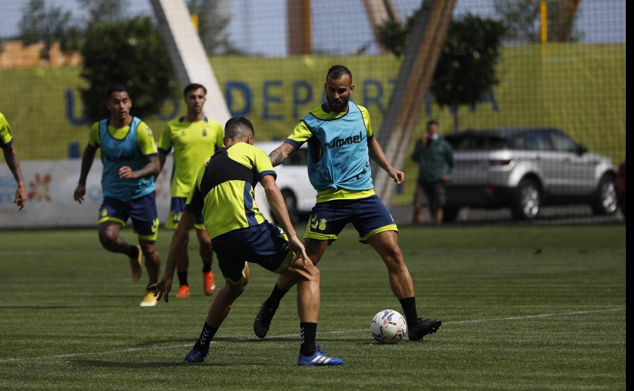 Jesé Rodríguez, que esta noche será titular y buscará estrenarse de cara a gol este curso con Las Palmas. 