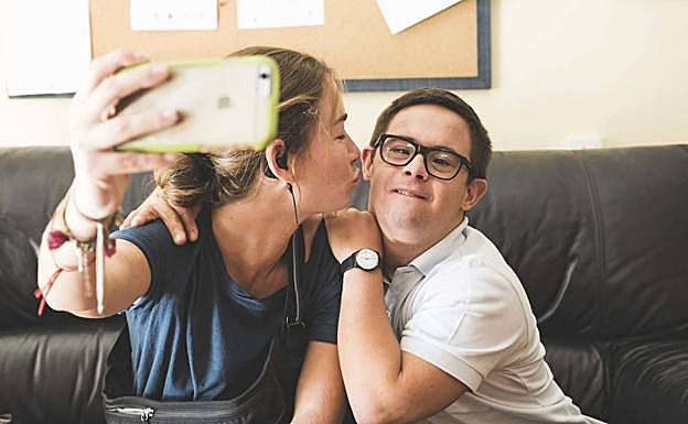 Escena del cortometraje 'Distintos'