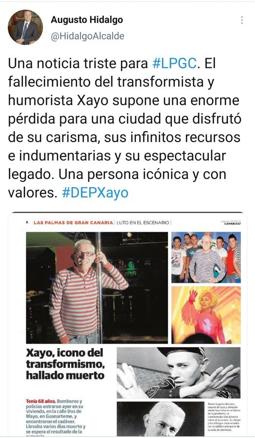 Fotos: Las redes, de luto por la muerte de Xayo