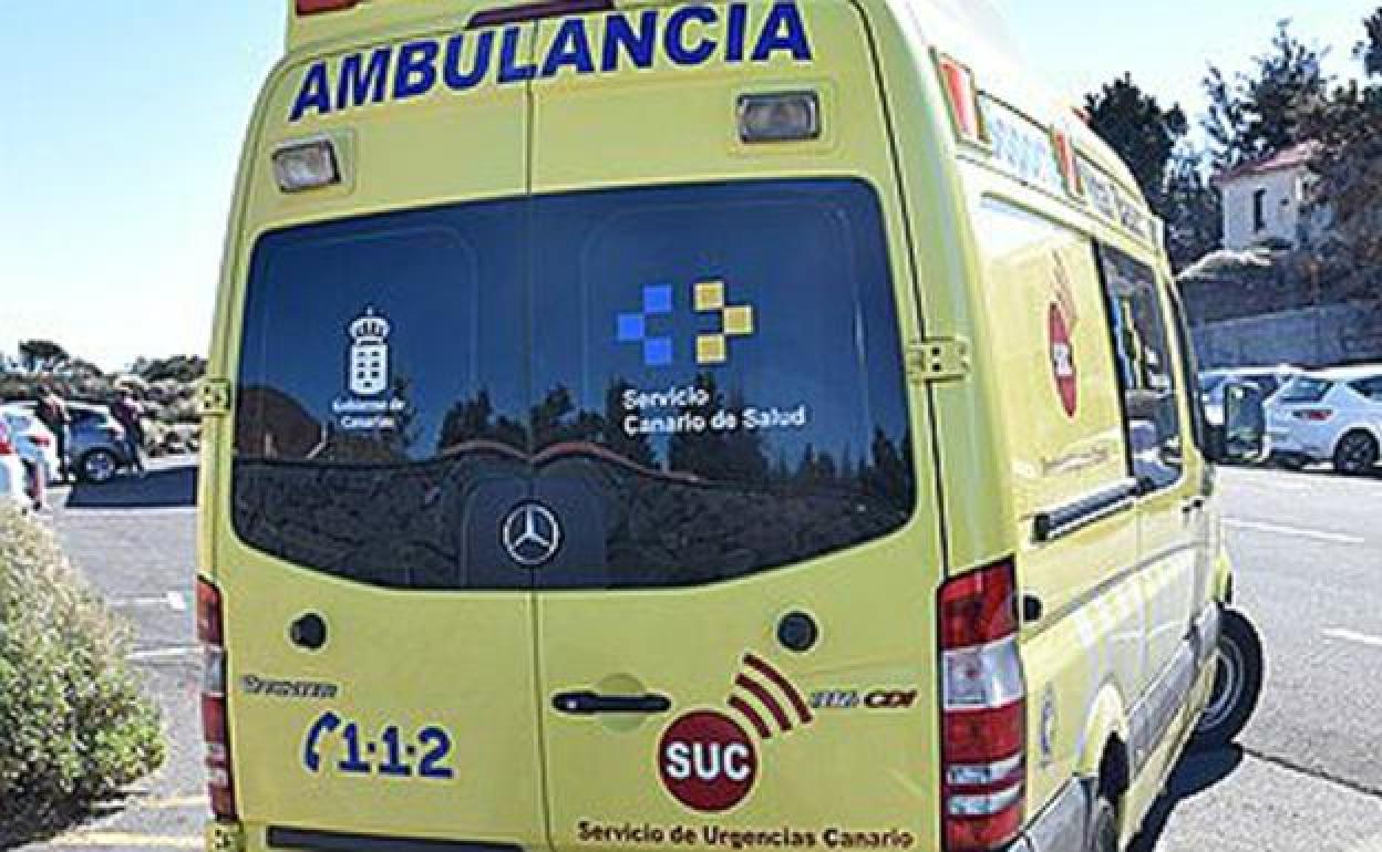 Imagen de una ambulancia del SUC. 