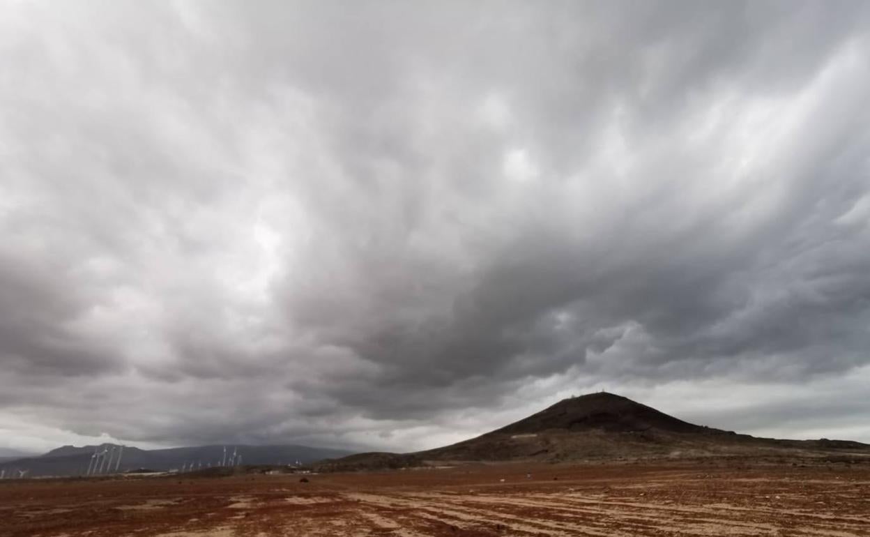 Nubes sobre el Sureste de Gran Canaria