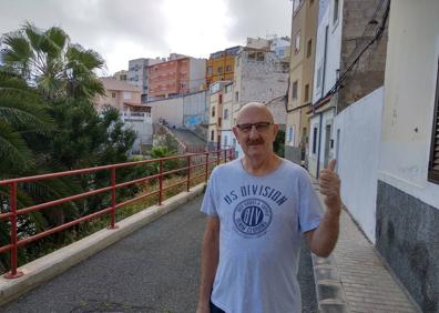 Imagen secundaria 1 - Matías Dávia, José Castellano y otra perspectiva de la obra. 